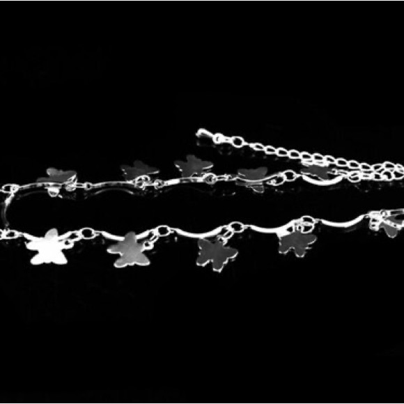 Bohemia 925 Sterling Silver Butterfly Pendant  Anklets Bracelets - Picture 3 of 7